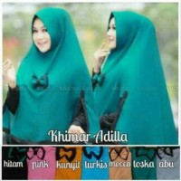Hijab / Jilbab Instan Syari Khimar Adilla Untuk Pesta dan Pengajian