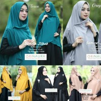 Jilbab Instan kerudung Hijab Khimar Samira Untuk Pesta dan Pengajian