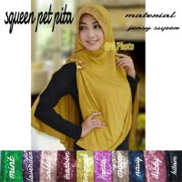 Hijab / Jilbab Instan Syari Squeen Pet Pita Untuk Pesta dan Pengajian