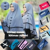 Hijab / Jilbab Instan Syari Khimar Naomi Untuk Pesta dan Pengajian
