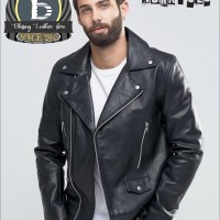 JAKET SEMI KULIT PRIA NU-KA 023 BRAT STYLE ROCK N ROLL TERLARIS