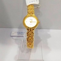 Jam Tangan ALBA ORIGINAL WANITA ATQ48CX GOLD DIJAMIN ASLI