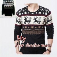 Baju Pria sweter rajut Pria DEER COCO MAN Premium