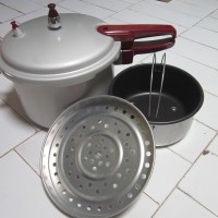 PANCI DAPUR MASAK PRESTO UKURAN BESAR BAGUS TEFLON 7 LITER MAXIM 24CM