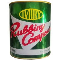 RUBBING COMPOUND IVORY WARNA PUTIH 1 KG / KOMPON PUTIH UNTUK POLES