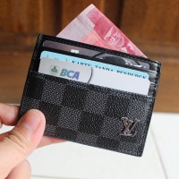 DOMPET KARTU CARD HOLDER ASLI KULIT IMPORT LOUIS VUITTON LV CC06 BLA
