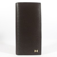 DOMPET KULIT PRIA PANJANG IMPORT BRANDED HERMES 1282 2499 COFFEE