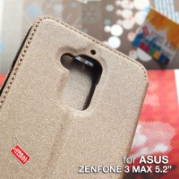 Asus Zenfone 3 Max ZC520TL Leather Flip Case Flipcover casing bumper