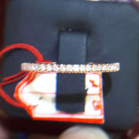 Cincin Tunangan Emas 18k Berlian Asli Putih Kawin Pernikahan Murah