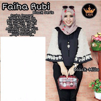 Baju Atasan Wanita-Blouse Fahia Ruby-Tampil Fashionable-Bermerk