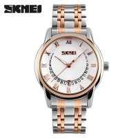 Jam Tangan Pria Formal SKMEI 9122 Original Water Resist 30M - Gold