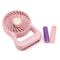 harga grosir Robot Power Bank RT-BF03 2200mAh Portable Fan Pink