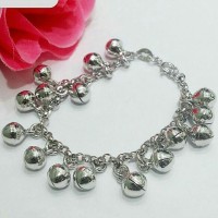 GELANG TANGAN KAKI ANAK BAYI BALITA PERAK SILVER 925 LAPIS EMAS ORI
