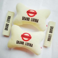 Aksesoris Bantal Mobil Nissan Grand Livina cream