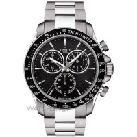 Jam tangan Tissot T-Sport V8 Black Dial Chrono original T1064171105100