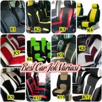 Sarung Jok Mobil YARIS tipe E - Bahan Semi Kulit Berkualitas