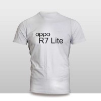 kaos baju pakaian gadget HANDPHONE OPPO R7 LITE LOGO FONT mura