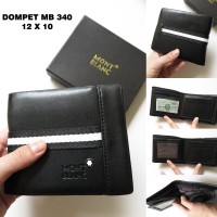DOMPET COWOK MB 340 HITAM - DOMPET COWOK BRANDED