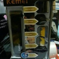 Mesin Cukur Rambut Kemei 3590 NEW 5 Mata Pisau Rechargeable