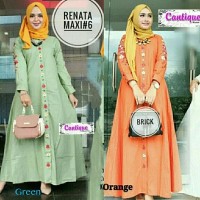 Sale baju tanah abang! maxi gamis hijab syari renata taji
