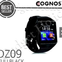 JAM Cognos Smartwatch DZ09 - U9 GSM Sim Card - Strap Karet Smart Watc