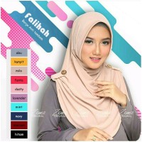 Falihah bergo instan / hijab syari / jilbab instan / mu Diskon