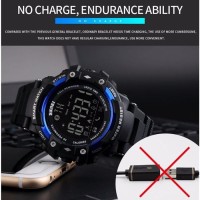 terbaik SKMEI Jam Tangan Olahraga Smartwatch Bluetooth - DG1226 BL