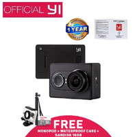 Xiaomi Yi Action Cam-16MP-Inter-Hitam+San 16G kamera , camera termurah