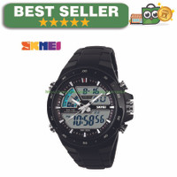 SKMEI Jam Tangan Digital Analog Pria - AD1016 - Black