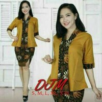 Setelan wanita/Stelan/Pakaian/Busana/Atasan bawahan/Baju/Kantor/Gereja