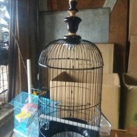 Kandang burung Pleci / Parkit / Ciblek bahan besi