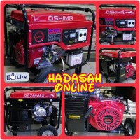 Genset Oshima OG 7500 LX 5500 watt Generator Mesin Honda Engine Bensin