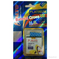 Baterai Hp Cross Tipe T5 Daya 2800 mAh Double Power Original Alto