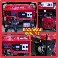 Genset Oshima OG 7500 LX 5500 watt Generator Engine Honda Mesin Bensin