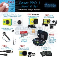 Paket Hemat Lengkap Xiaomi Yi (PRO 1) SUPER B kamera , camera termurah
