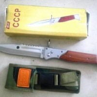 Pisau Lipat Tactical Survival Outdor CCPC AK-47 AUTOMATIC LONG BLADE
