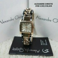 Jam Tangan Alexandre Christie AC 2558 LH BRGSL Women Sport White Dial