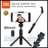TERMURAH! XIAOMI 3 IN 1 MI SELFIE VLOG TRIPOD MINI + TONGSIS +