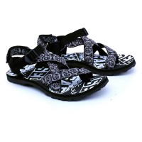Garsel Shoes Sandal Gunung Pria Hitam Komb GSG 3006