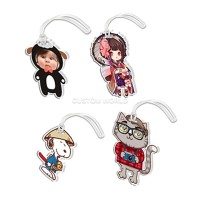 Jual CUSTOM LUGGAGE TAG ( GANTUNGAN TAS / IDENTITAS PEMILIK TAS) Murah