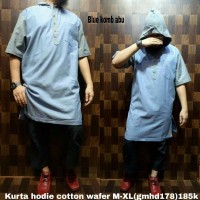 TERLARIS atasan kurta gamis pakistan hoodie style Al amwa
