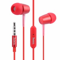(Diskon) Hoco Headset Earphone Kabel Headset Concave Plug Earphone M10