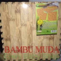 EVAMAT BAMBU / Matras / Tikar / Puzzle Alas Lantai Evamats 30x30cm