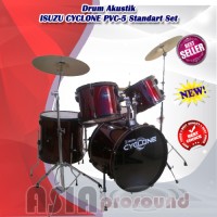 Drum Akustik ISUZU CYCLONE PVC-5 / PVC5 / PVC 5 Standart Set
