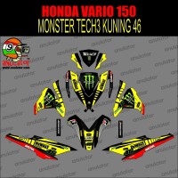 Sticker striping motor stiker Honda Vario 150 Monster TECH 3 Spec B