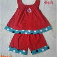 Setelan Katun Kaos Bayi Perempuan, Pakaian Sehari hari