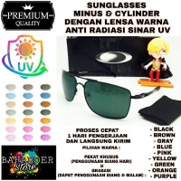 harga Paket Kacamata Minus Sunglasses Oakley Dengan Lensa Minus Warna Uv Tokopedia.com