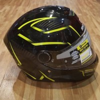 helm shark skwal flyn led system