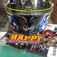 Helm Full Face AGV Corsa Mugello Mirror SNI original italy size L & XL