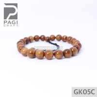 Gelang Kokka Kaukah Merica Biji Besar Coklat - GK05C